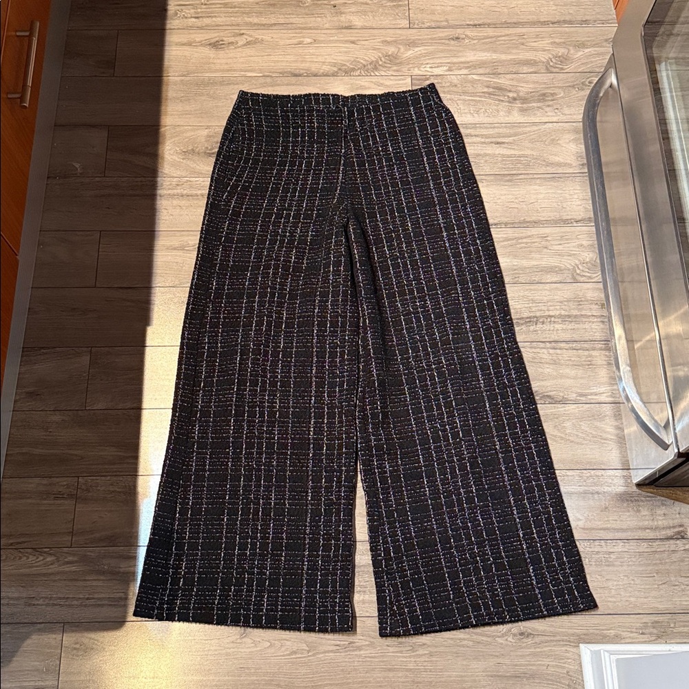 Zara Black Wide Leg Pants